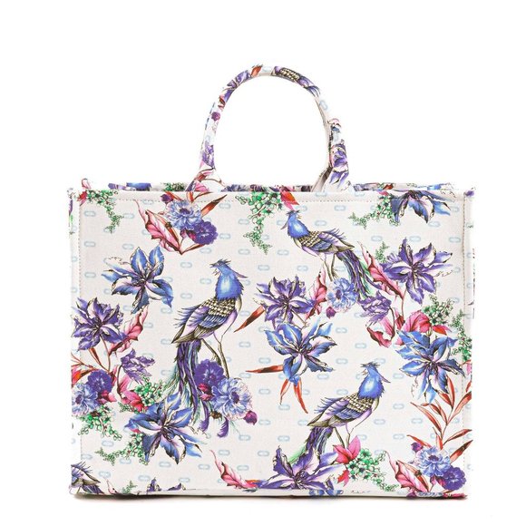 DEE OCLEPPO x Emerald Dunes Club Canvas Tote Bag - Picture 1 of 6